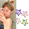 10pcs Colorful Star BB Hair Clips Adorable Hair Decoration for Girls and Kids