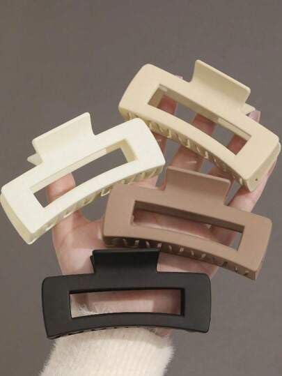 2 Pcs Large Strong Hold Clamps for Thick Thin Hair, claw clip Styling