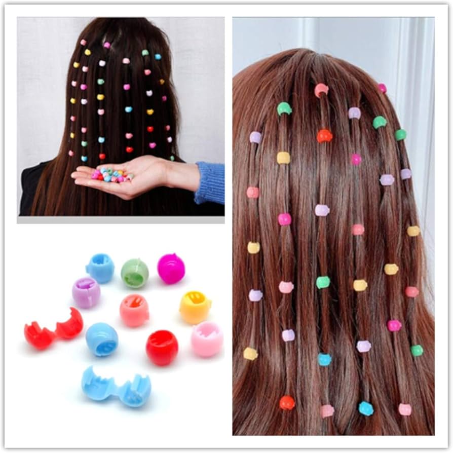 40Pcs Colorful Small Girls Hair Clips