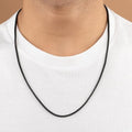 Necklace Chain for Men and Boys | Necklace Chain in Black For Men