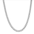 Silver starling cuban chain for men