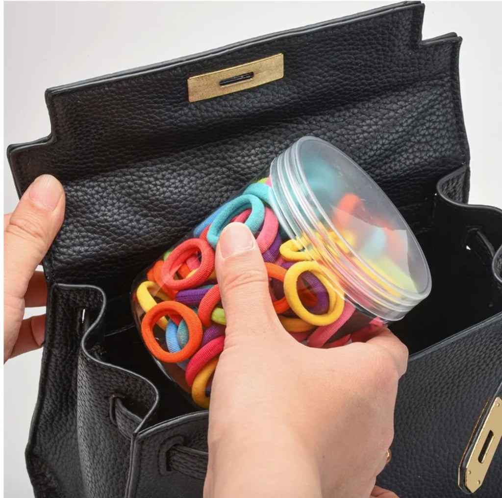50 Pcs Small Elastic Hair Bands For Girls